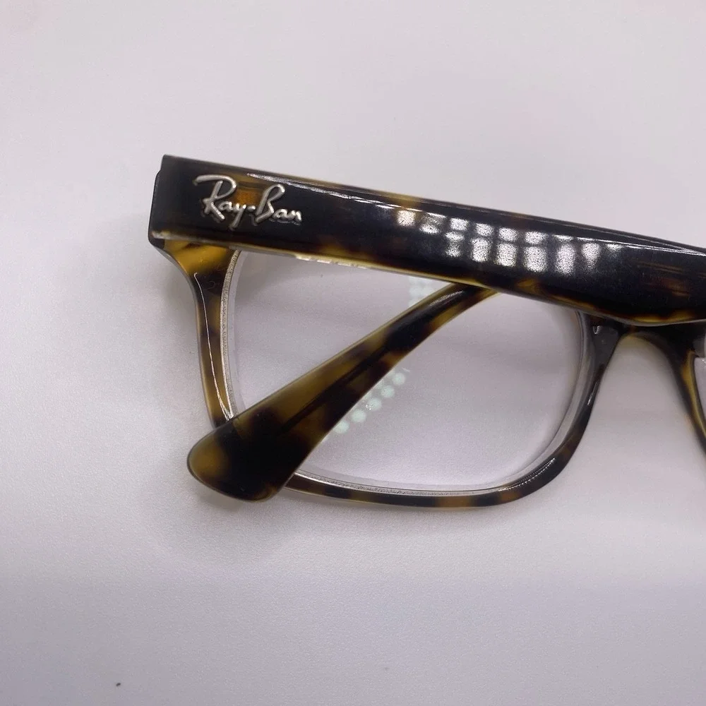 Ray-Ban Eyeglasses FRAMES ONLY RB 5286 51-18-135 Brown Tortoise 487